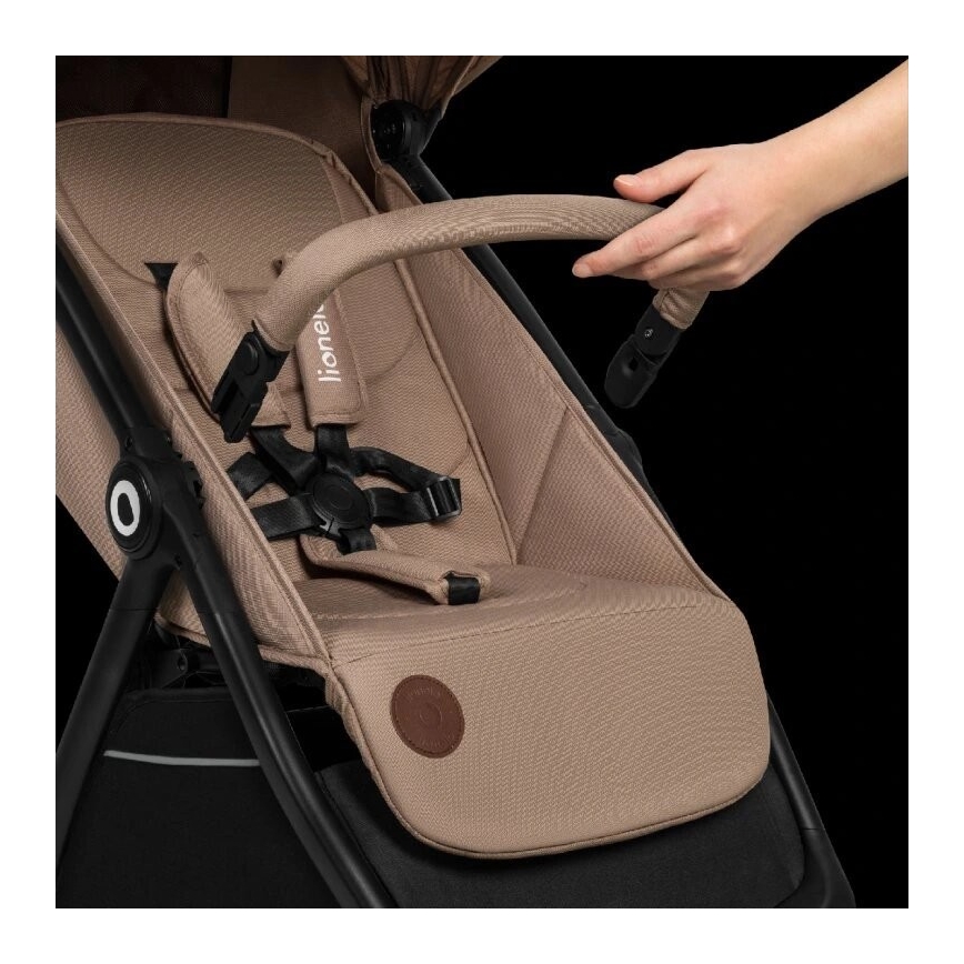 Lionelo - Stroller INGRID beige/black