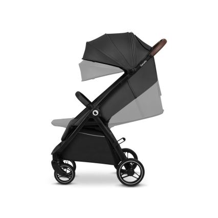 Lionelo - Stroller INGRID dark grey/black