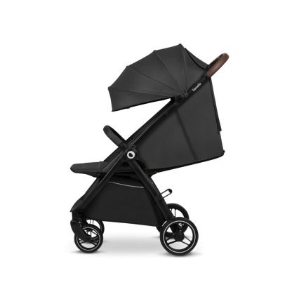 Lionelo - Stroller INGRID dark grey/black