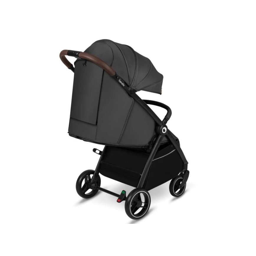 Lionelo - Stroller INGRID dark grey/black