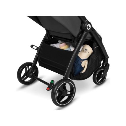 Lionelo - Stroller INGRID dark grey/black