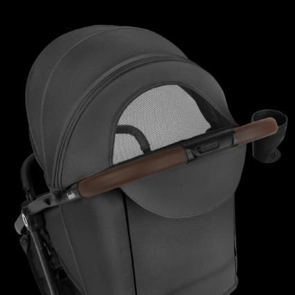Lionelo - Stroller INGRID dark grey/black