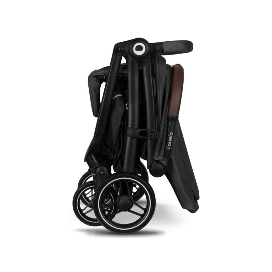 Lionelo - Stroller INGRID dark grey/black