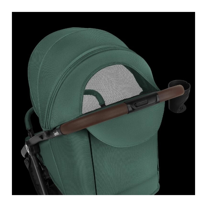 Lionelo - Stroller INGRID green/black