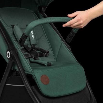 Lionelo - Stroller INGRID green/black