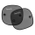 Lionelo - SUNSHADE Sunshade with Suction Cup, 2 pcs, Black