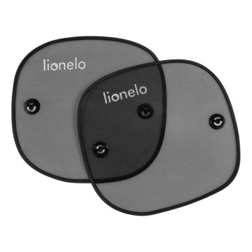 Lionelo - SUNSHADE Sunshade with Suction Cup, Set of 2, Black