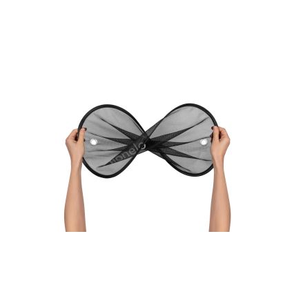 Lionelo - SUNSHADE Sunshade with Suction Cup, Set of 2, Black