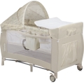 Lionelo - SVEN PLUS Travel Cot, Beige