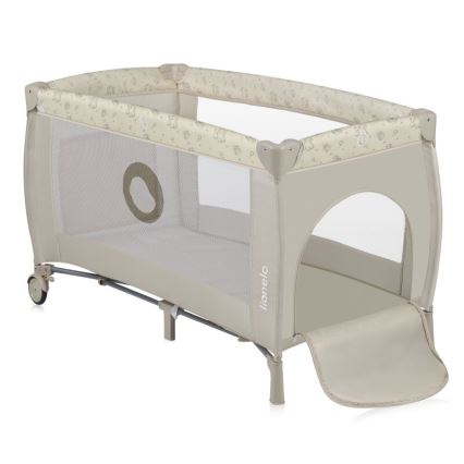 Lionelo - SVEN PLUS Travel Cot, Beige