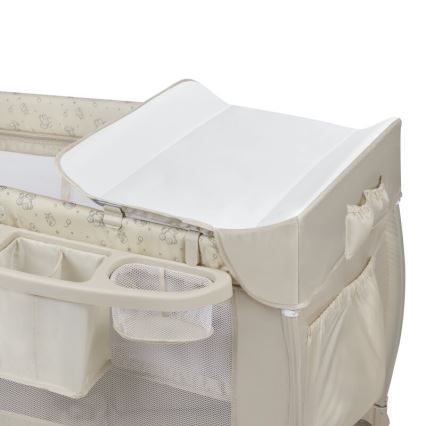 Lionelo - SVEN PLUS Travel Cot, Beige