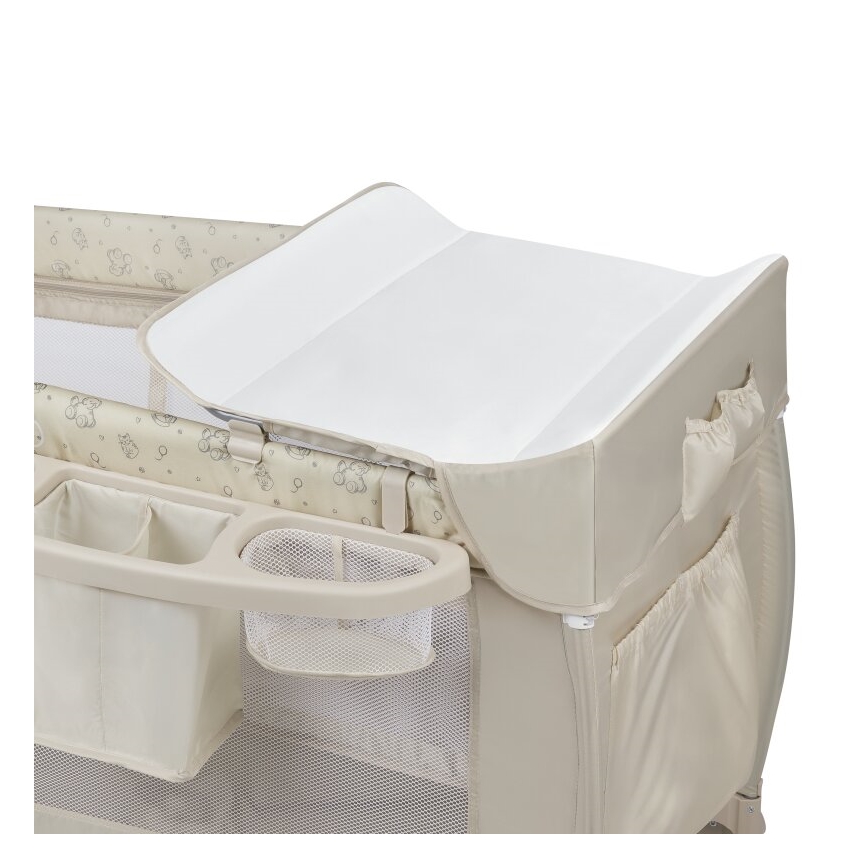 Lionelo - SVEN PLUS Travel Cot, Beige