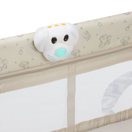Lionelo - SVEN PLUS Travel Cot, Beige