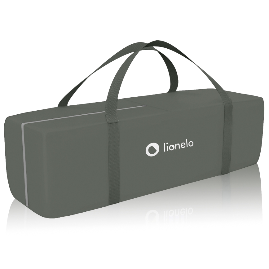 Lionelo - SVEN PLUS Travel Cot Beige Olive