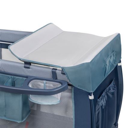 Lionelo - SVEN PLUS Travel Cot, Blue