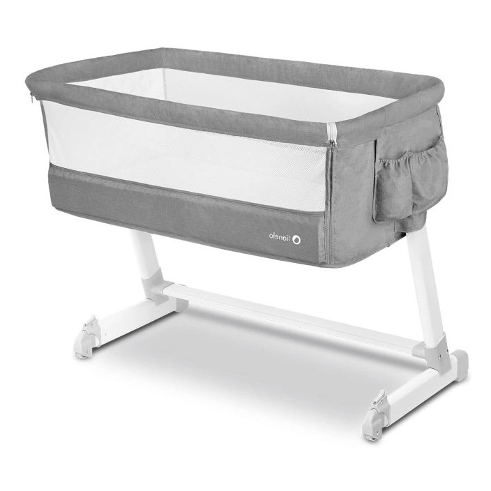 Lionelo - THEO Travel Cot Concrete