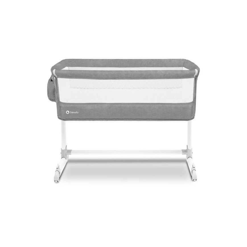 Lionelo - THEO Travel Cot Concrete