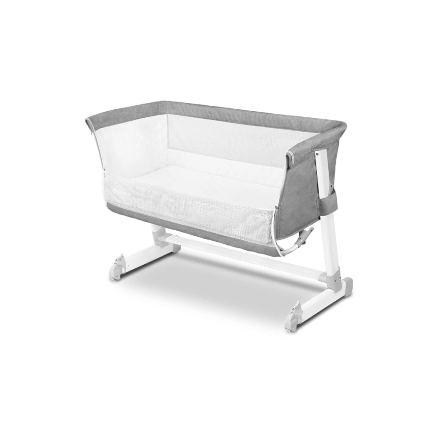 Lionelo - THEO Travel Cot Concrete