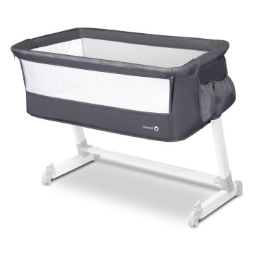 Lionelo - THEO Travel Cot Dark Grey