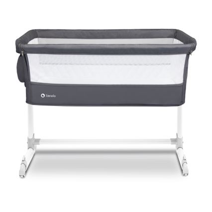 Lionelo - THEO Travel Cot Dark Grey