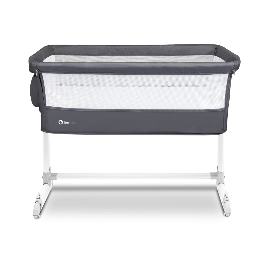 Lionelo - THEO Travel Cot Dark Grey