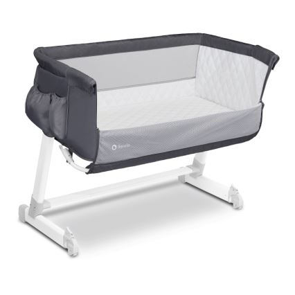 Lionelo - THEO Travel Cot Dark Grey