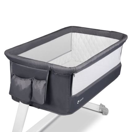 Lionelo - THEO Travel Cot Dark Grey