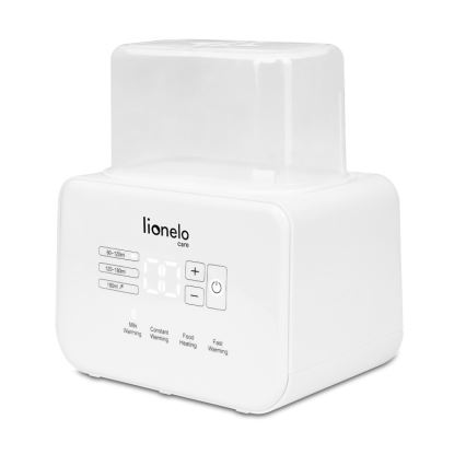 Lionelo - THERMUP DOUBLE Bottle Warmer 250W/230V, White