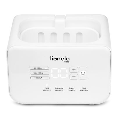Lionelo - THERMUP DOUBLE Bottle Warmer 250W/230V, White