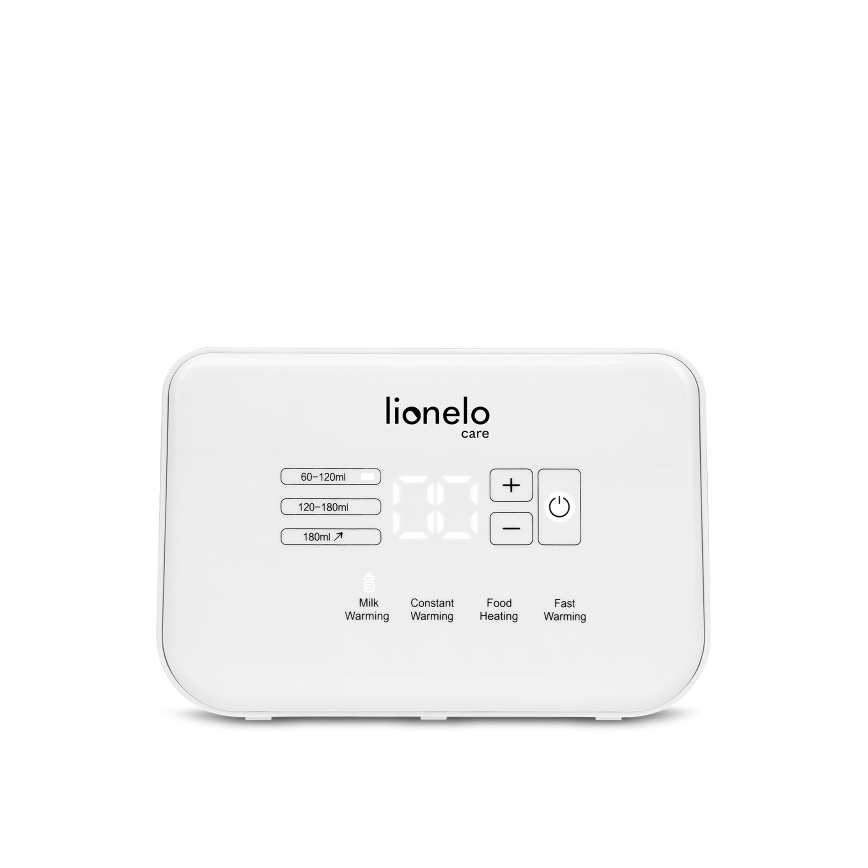 Lionelo - THERMUP DOUBLE Bottle Warmer 250W/230V, White