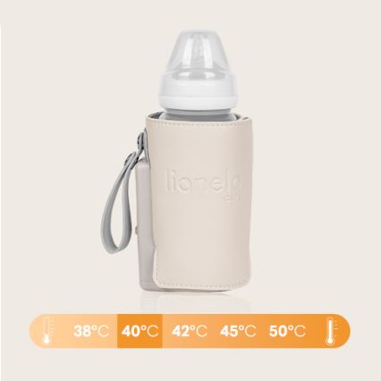 Lionelo - THERMUP GO PLUS Rechargeable Bottle Warmer 10W/5V Beige