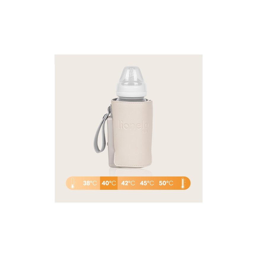 Lionelo - THERMUP GO PLUS Rechargeable Bottle Warmer 10W/5V Beige