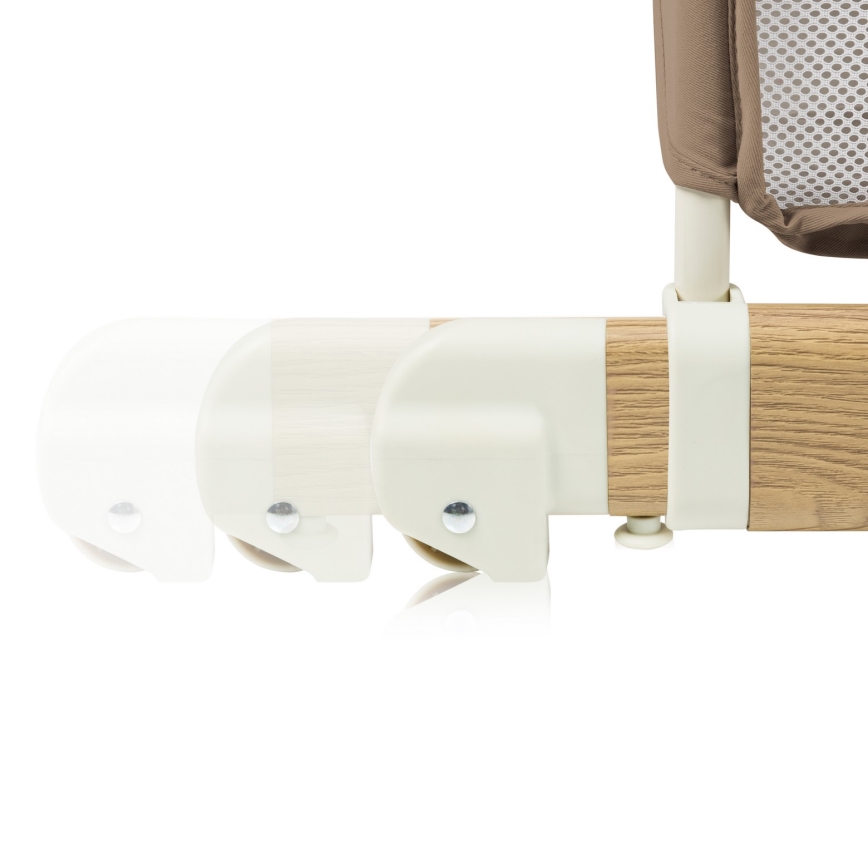 Lionelo - THOMI PLUS 5-in-1 Baby Cot, Beige Carmel