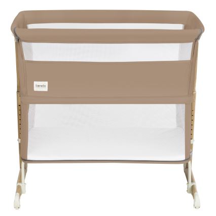 Lionelo - THOMI PLUS 5-in-1 Baby Cot, Caramel Beige
