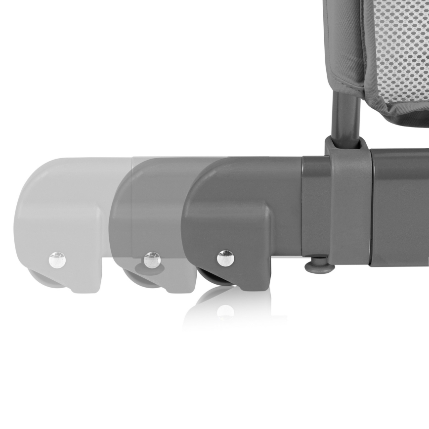 Lionelo - THOMI PLUS 5-in-1 Baby Cot, Grey Concrete