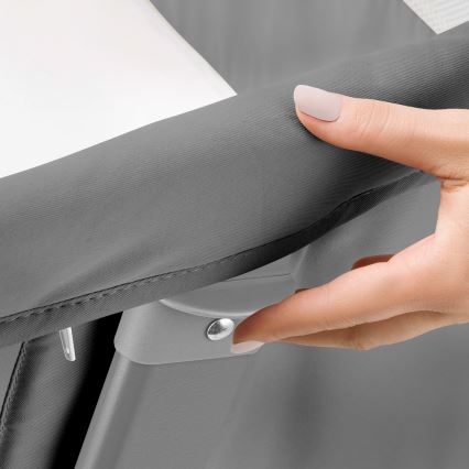 Lionelo - THOMI PLUS 5-in-1 Baby Cot, Grey Concrete