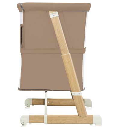 Lionelo - THOMI PLUS 5-in-1 Baby Crib Beige Carmel