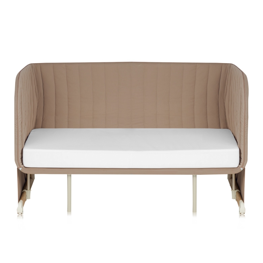 Lionelo - THOMI PLUS 5-in-1 Baby Crib Beige Carmel