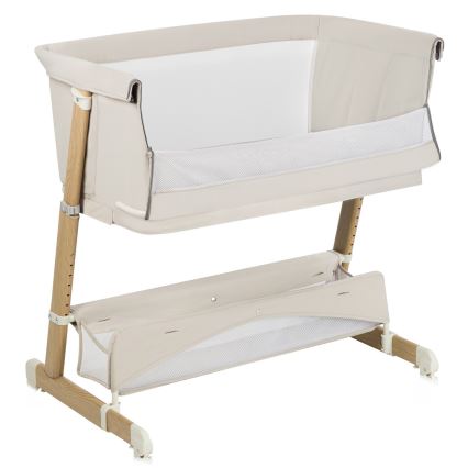 Lionelo - THOMI PLUS 5-in-1 Baby Crib Beige Sand
