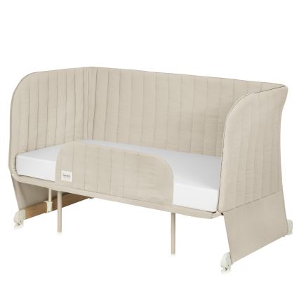 Lionelo - THOMI PLUS 5-in-1 Baby Crib Beige Sand