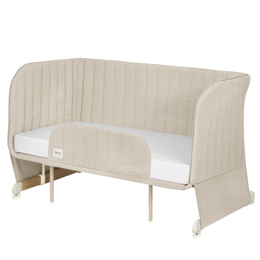 Lionelo - THOMI PLUS 5-in-1 Baby Crib Beige Sand