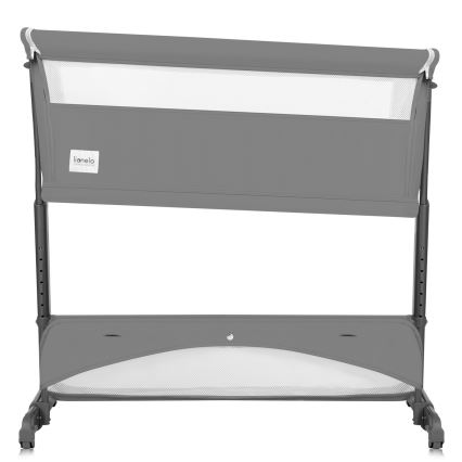 Lionelo - THOMI PLUS 5-in-1 Baby Crib Grey Concrete
