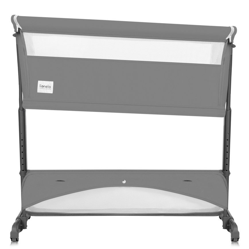 Lionelo - THOMI PLUS 5-in-1 Baby Crib Grey Concrete