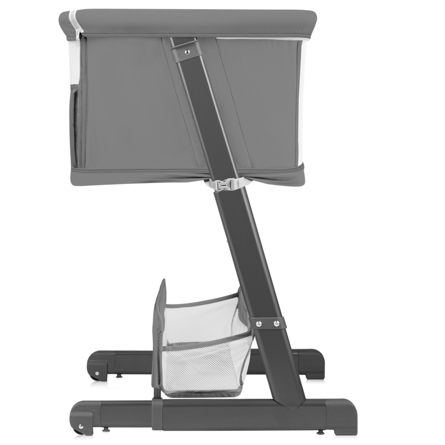 Lionelo - THOMI PLUS 5-in-1 Baby Crib Grey Concrete