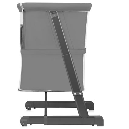 Lionelo - THOMI PLUS 5-in-1 Baby Crib Grey Concrete