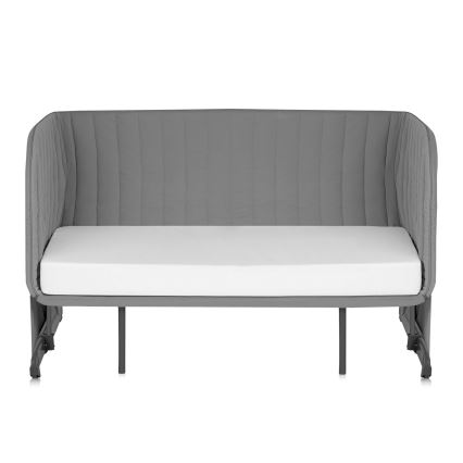 Lionelo - THOMI PLUS 5-in-1 Baby Crib Grey Concrete