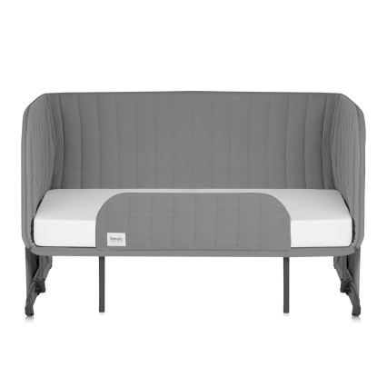 Lionelo - THOMI PLUS 5-in-1 Baby Crib Grey Concrete