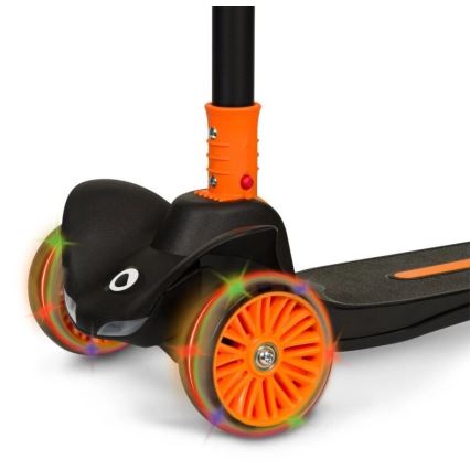 Lionelo - TIMMY Kids' Scooter 3xAA Orange/Black