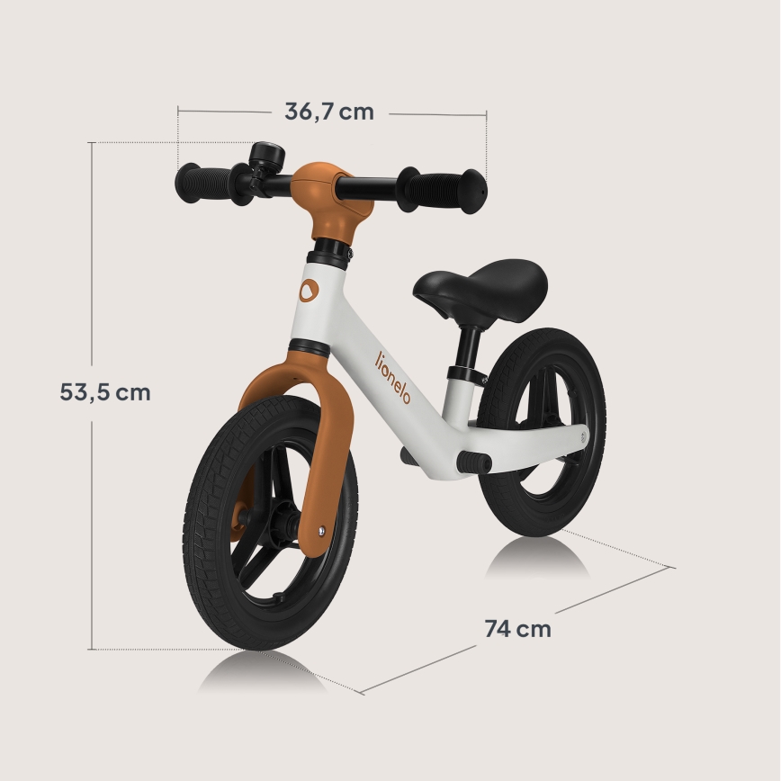Lionelo - TONI Balance Bike Beige Sand