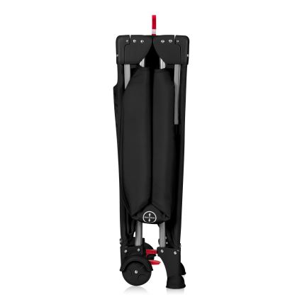 Lionelo - Travel Cot 3-in-1 ELLEN Black Carbon